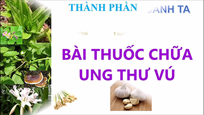 Thuốc ta chữa Ung thư Vú